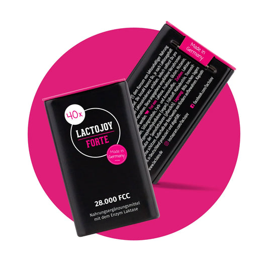 LactoJoy Forte - 28.000 FCC - 40 Laktase-Kapseln