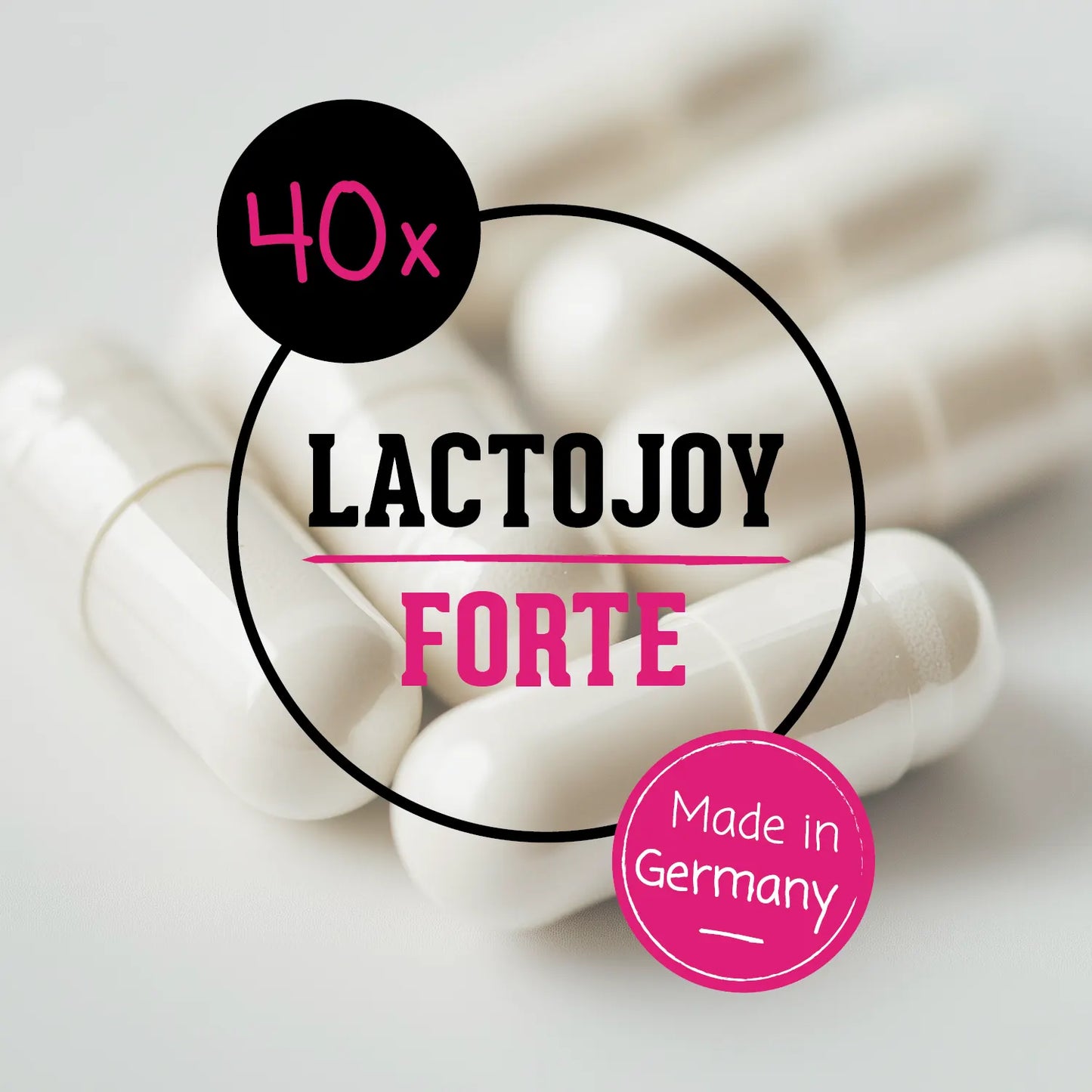 LactoJoy Forte - 28.000 FCC - 40 Lactose-Capsule