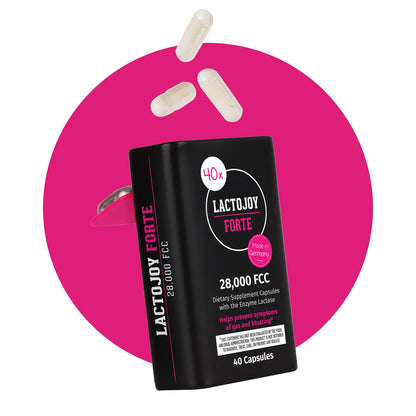 LactoJoy Forte - 28.000 FCC - 40 Lactose-Capsule