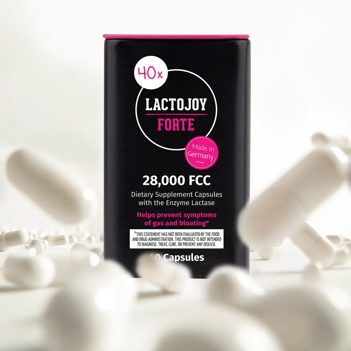 LactoJoy Forte - 28.000 FCC - 40 Lactose-Capsule