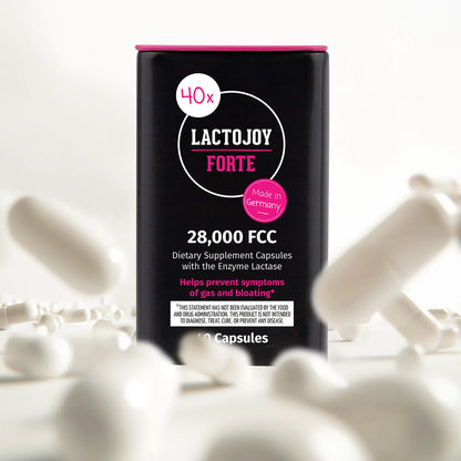LactoJoy Forte - 28.000 FCC - 40 Lactose-Capsule