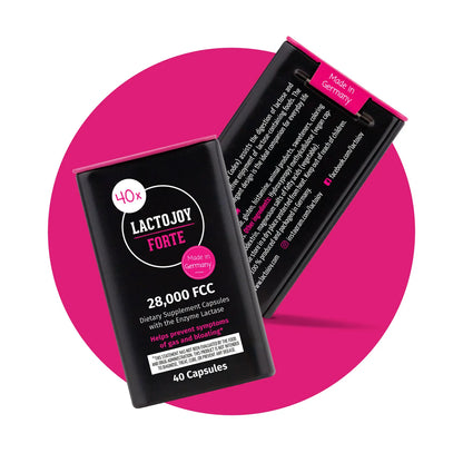 LactoJoy Forte - 28.000 FCC - 40 Lactose-Capsule
