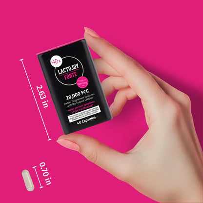 LactoJoy Forte - 28.000 FCC - 40 Lactose-Capsule