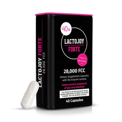 LactoJoy Forte - 28.000 FCC - 40 Lactose-Capsule